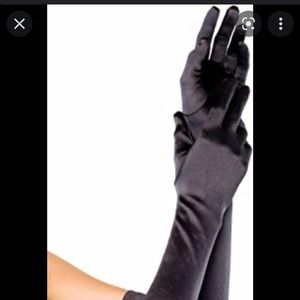 Extra Long Satin Gloves